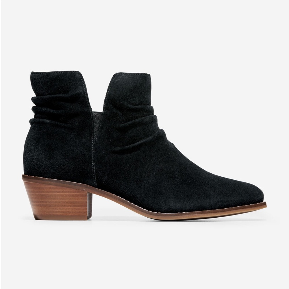 Cole Haan Alayna Slouch Suede Bootie